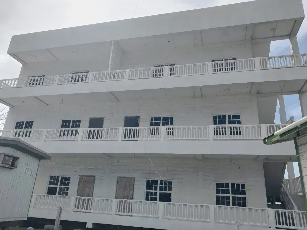 Three-storey apartment building in San Pedro, Belize